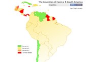Les Pays d'Amérique du Sud