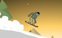 Descente en snowboard 3